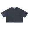 26 Anos de Novos Estilos Transfronteiriços: Camiseta Crop Top de Manga Curta e Gola Redonda Dopamina Stretch Estilo Garota Picante Europeia e Americana Camada Interna Camisa Base