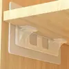 Variedad de gancho sin perforación gancho sin perforación pegatinas transparentes que no marcan hebilla gancho adhesivo fuerte gancho para ropa