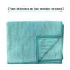 Toalha Listrada de Tricô por Trama de Microfibra, Pano de Limpeza para Móveis e Pisos, Pano de Limpeza Absorbente para Cozinha, Forte Absorção de Água