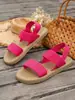 Sandalias de playa de espuma cómodas con cuña, suela EVA, sandalias planas de verano, sandalias de interior para el hogar
