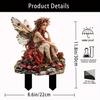 Colección de inserción de tierra para pilas de jardín acrílicas transfronterizas, superventas en Amazon, adornos para patio al aire libre, accesorios decorativos.