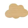 Gancho de Pared de Madera Maciza de Haya Nórdica Gancho de Pared para Pasillo Sin Taladro Abrigo Capucha Estrella Luna Mango Creativo