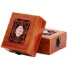 Caja de pulsera hueca de madera amarilla al por mayor Caja de cuentas de Buda caja de joyería joyería de jade caja de regalo caja de manualidades caja de joyería
