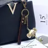Popular Llavero de Cuero con Trompa de Elefante de Aleación de Bronce, Colgante Unisex, Llavero de Cuero para Coche