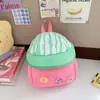 2025 Nueva Mochila Escolar de Jardín de Infancia para Bebés Niños y Niñas Mochila Infantil Niñas Linda Caricatura Sombrero de Fruta Mochila