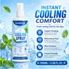 Kineshinex Spray Refrescante de Verano Cuidado de la Ropa Refresca, Desodoriza y Proporciona una Sensación Refrescante Cómoda, Adecuado para Deportes al Aire Libre y Viajes