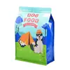 Bolsas de Embalaje de Alimentos para Gatos y Perros de Venta Caliente, Bolsas Autosellables con Sello de Ocho Lados, Bolsas de Pie con Foil de Aluminio para Alimentos de Mascotas, Lotes Pequeños Personalizados