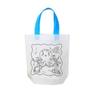 Bolsa de Pintura Graffiti Hecha a Mano DIY para Niños Personalizada Regalo de Jardín de Infancia Dibujos Animados No Tejido Relleno de Color Bolsa de Tote