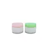 Em estoque esmalte de unha sólido frasco de plástico 15g caixa de creme 20g caixa de creme facial sub-frasco para nail art frasco de plástico pintado frasco de plástico para extensão