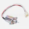 118400-61950 Válvula Solenoide de Parada 12V Adecuada para Motores Yanmar 2V78 2V750 y John Deere