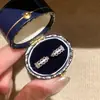Pendientes de Encaje Completamente Diamantados de Plata de Ley S925 para Mujer, Estilo Vintage, Pendientes de Diseño de Nicho de Alta Gama, Populares en Xiaohongshu