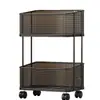 Estante de Almacenamiento para Detergente de Lavandería, Estante de Almacenamiento Lateral para Lavadora, Carrito de Piso de Múltiples Niveles para Debajo del Lavabo del Baño, Superventas Transfronterizo