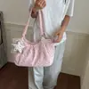 Bolso de hombro grande con estampado de estrellas de moda transfronterizo, nuevo bolso versátil dulce para debajo del brazo estilo coreano 2026, bolso tote para la escuela