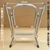 Estrutura de Perna de Mesa Dobrável Simples Suporte de Ferro para Mesa Acessórios de Perna de Mesa Perna de Mesa para Sala de Jantar Doméstica Estrutura de Mesa Quadrada em Forma de X