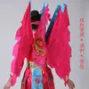 Mulan Ópera Infantil Dao Ma Dan Traje de Baile Gui Ying Hang Shuai Ópera de Pekín Canto y Rap Pintura Facial Traje de Desempeño Femenino