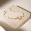 Pulsera de Acero Inoxidable Irregular Estilo Europeo y Americano Elegante y Silenciosa para Mujer, Diseño Minimalista de Nicho, Joyería Geométrica Creativa al por Mayor