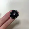 Tela Hecho a Mano Accesorios para Teñir Flores Pequeñas con Borde Bordado de Diamantes Accesorios de Flores Zapatos y Sombreros Accesorios de Ropa Encaje con Flores de Diamantes