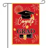 Nuevo Gorro de Graduación Más Vendido de Amazon, Decoración de Bandera de Jardín Feliz Graduación, Venta Directa del Fabricante de Suministro Transfronterizo