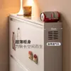 Zapatero Ultrafino Sin Instalación, Zapatero Invisible Detrás de la Puerta de Entrada, Cajonera de Acero Montada en Pared con Gran Capacidad Enviado Completamente Ensamblado