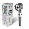 Conjunto de Chuveiro Transfronteiriço com Pistola de Spray, Chuveiro Cinza com Pressão Amplificada, Pulverizador de Banheiro, Água Filtrada, Chuveiro de Mão com Massagem