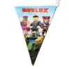 Nueva Colección de Banderines Triangulares con Temas de Dibujos Animados para Decoración de Fiestas de Cumpleaños y Festividades, Accesorios y Pancartas