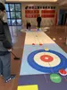Expansão do Campus de Curling Esportivo Pista de Bolas de Gude Curling no Gelo com Bolas Rolantes Curling em Terra Seca