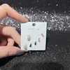 El Nuevo Set de Aretes de Múltiples Piezas de Lingshang Design es Ligero, Lujoso y Moderno, Versátil y Fresco y Dulce en Invierno, un Regalo para tu Novia y Mejor Amiga