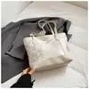 Bolso de Hombro Cruzado Tote para Mujer de Gran Capacidad, Nuevo Estampado Chinoiserie, Otoño 2025, Nueva Textura, Casual para Viajes, Color Sólido