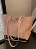 Bolso Tote Nuevo de Moda Texturizado y Sencillo para Mujer Gran Capacidad Casual Nicho para Viajes Diarios Bolso de Hombro Personalizado