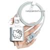 Cargador rápido Apple 18/20w plateado funda protectora cabezal de carga funda protectora funda suave pintura unilateral