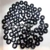 Contas de cristal natural ágata jade com furo grande 5*10mm contas de ábaco acessórios para colar pulseira DIY feitos à mão