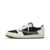Zapatos Putian AJ Rayo Swoosh Invertido Mocha Marrón Oscuro Negro Guerrero Jordan transfronterizos de caña baja para hombre y mujer zapatos deportivos de pareja para el campus