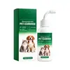 Gotas para Ouvido de Pet Limpeza Diária Suave Remoção de Cera Desodorizante Seco e Confortável Universal para Gatos e Cachorros Solução de Cuidado para Ouvidos