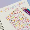 Dg Diary Versão Coreana 3D Nariz Pequeno Desenho Animado Coelho de Espuma Gato Decoração de Diário Diário Adesivo Infantil Arte Atacado
