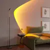 Lámpara de pie para sala de estar luz de relleno atardecer