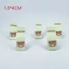 Letras de Animais de Desenho Animado Pequenas Marca de Tecelagem Etiqueta de Tecido DIY Grampo de Cabelo Tiara Lenço Gola Acessórios Decorativos Acessórios