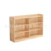 Jardim de Infância Pinus sylvestris combinação de brinquedos armário móveis infantis estante de livros de madeira maciça estante de livros de desenho animado armário de armazenamento multifuncional
