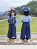 Conjunto para Niñas Zootopia Disfraz de Nick Zorro Primavera y Otoño Nick Conejo Oficial de Policía Disfraz de Cosplay Infantil