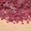 Lentejuelas redondas de brillo mate de 2/3/4 mm con agujero central medio, grado A, bordado francés, PET, cosidas a mano, accesorios de joyería DIY, cuentas