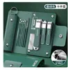 Estuche para cortaúñas kit de manicura herramientas para uñas seiko alemán cortaúñas ruidoso caliente kit de cortaúñas