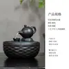 Ornamentos de cerâmica com água corrente circulando para mesa de escritório mesa de chá decorações de abertura de fortuna fonte chinesa dispositivo de água corrente cem fortunas