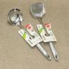 Juego de pala y cuchara de acero inoxidable, antiescaldaduras, gruesa, con aislamiento térmico, para cocina, olla para saltear, utensilios de cocina, cuchara para sopa