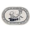 Lavable a máquina inodoro absorbente pareja baño individual puerta mascota cachemir suave alfombrilla antideslizante sin pelusa