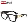 2026 Nuevas Gafas de Sol Transfronterizas Europeas y Americanas para Hombre, Montura Cuadrada Personalizada Decorativa Gafas de Sol de Venta Caliente al por Mayor