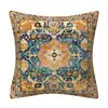 Funda de Almohada Patrón Vintage Alfombra Turca Persa Cojín Decorativo para el Hogar Funda de Almohada Lino