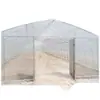 Invernadero de Tubo Redondo para Túneles de Arco Frío de Primavera y Otoño, Invernaderos, Acero para Agricultura y Plantación, Juego Completo para Uso Doméstico, Cobertizos para Cerdos y Pollos, Invernadero Multispan de Plástico