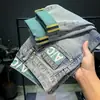 Otoño 2024 Marca de Moda Jeans Ajustados Moda Masculina Sencillos Versátiles Modernos Casual Pantalones Rectos para Hombre