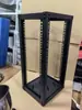 Gabinete de Red Simple Abierto para Router Doméstico de Escritorio Pequeño de 10 pulgadas DIY