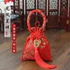 Fornecedor da Fábrica Tecidos Criativos de Seda e Cetim Sacos de Tecido para Doces de Casamento Estilo Chinês Caixas de Doces de Casamento Bolsa de Ombro Presente de Casamento Sacos de Doces de Casamento