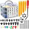 Caja de 925 Piezas de Clips Adecuados para Parachoques y Guardabarros de Automóviles Toyota, Ford, Honda